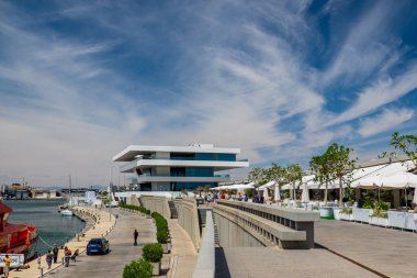 Valencia limanının panoramik görüntüsü