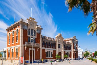 Halkın Varadero 'su La Marina de Valencia bölgesinde, İspanya