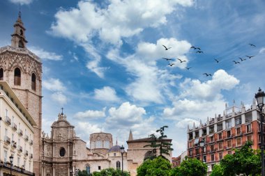 Valencia Katedrali Kubbe Basilica de la Mare de Du dels Desemparats, İspanya