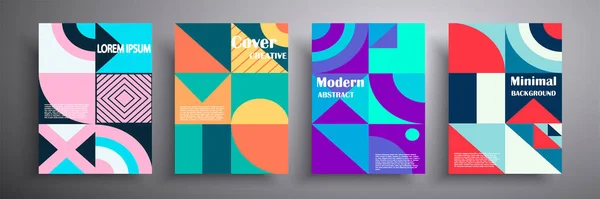 Retro grafik kapak tasarımı. Renkli geometrik vintage kompozisyon. Kapaklar, kuponlar, posterler, afişler ve afişler için başvurulabilir