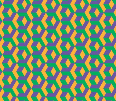 Soyut Gelecek Paketleme Arkaplanı. Vektör Normal 3d Doku. Modern Grafik Tasarımı. Optik yanılsama.