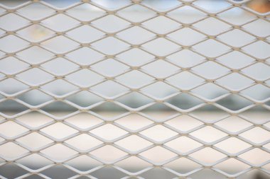 Soyut, arka plan ve eski demir ızgaranın deseni