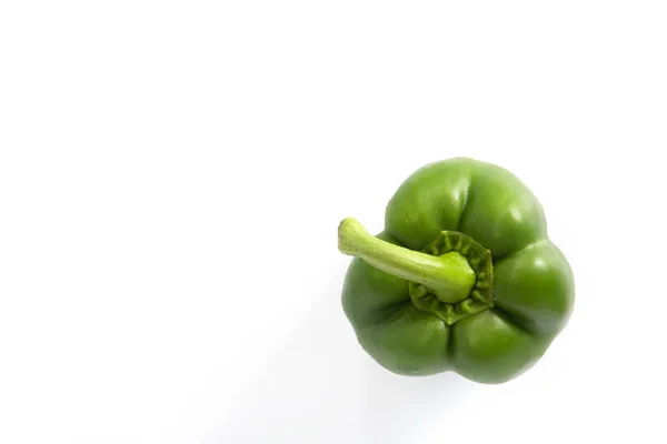 Den Søte Pepperen Gongpepper Hvit Bakgrunn – stockfoto
