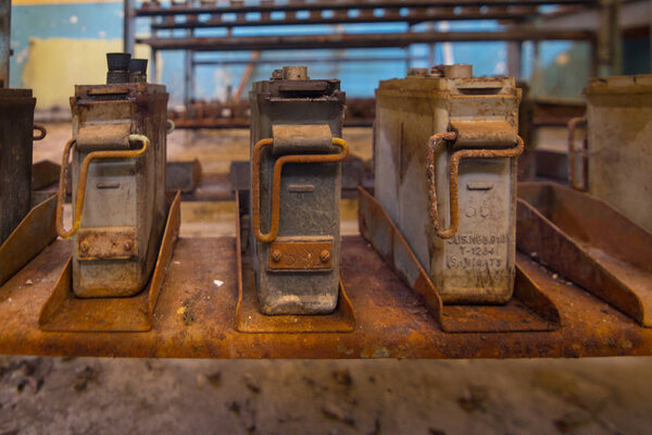 Details of abandoned mine, Serbia