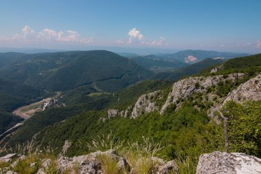 Sırbistan 'ın Kablar Dağı üzerindeki bakış açısı