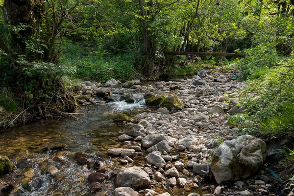 Taorska Vrela Kette Von Quellen Und Wasserfällen Sebia — Stockfoto