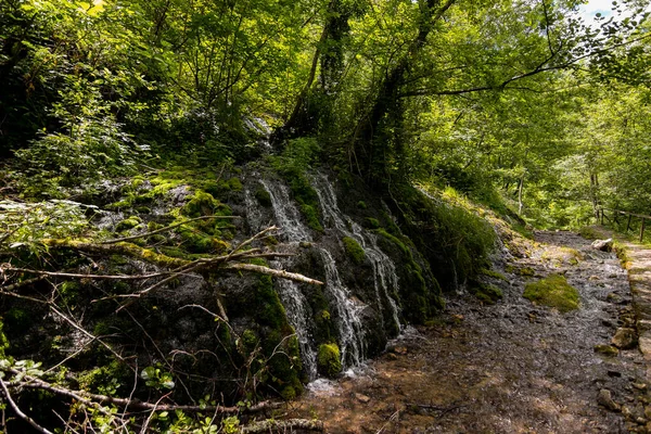 Der Wasserfall Ladjevac Serbien — Stockfoto