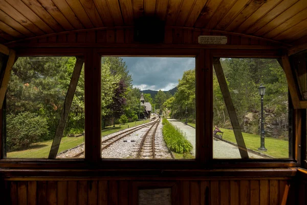Touristische Eisenbahn Mokra Gora Serbien — Stockfoto
