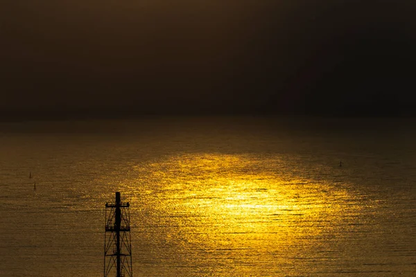 Reflejo Del Sol Mar Amanecer — Fotografia de Stock