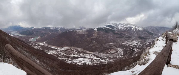 Impresionante Vista Panorámica Desde Mirador Roca Cabra Kozji Kamen Del —  Fotos de Stock