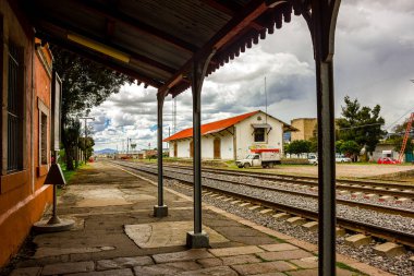 Estacion de Tren en Apan Desde İçişleri