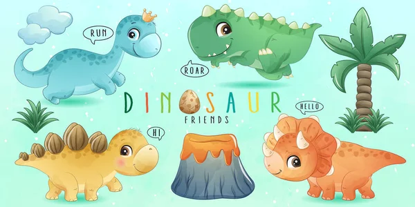 Baby dinosaur imágenes de stock de arte vectorial | Depositphotos Baby dinosaur imágenes de stock de arte vectorial | Depositphotos