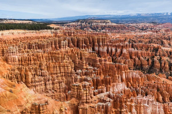 Landscape Of Amphitheater From Inspiration Point At Bryce Canyon National Park In Utah, USA