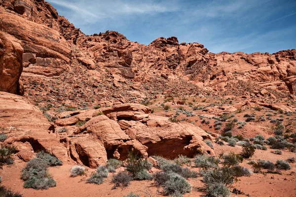 Colorful stone desert, Rock formations at Valley of Fire State P