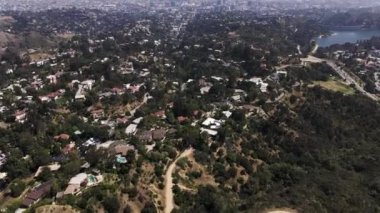 Hollywood tarafından çekilen 4K Los Angeles görüntüsü İHA 'dan