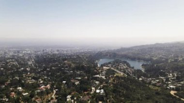 Hollywood tarafından çekilen 4K Los Angeles görüntüsü İHA 'dan