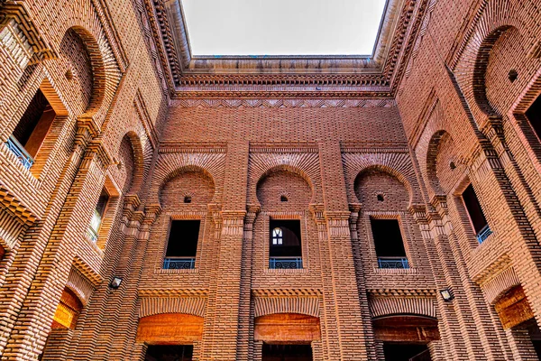 Détail Espace Intérieur Théâtre Royal Marrakech Maroc Commencé Dans Les — Photo