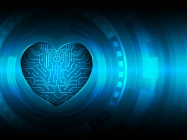 Vektör Soyut Teknoloji Şablonu arka planı. Yüksek teknoloji dijital fütüristik kavram.