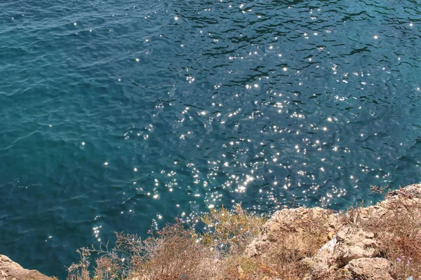 Polignano Mare Scogli — 图库照片