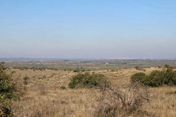 Parque Quasano Alta Murgia Vista Panorâmica Das Colinas Murgia Puglia — Fotografia de Stock