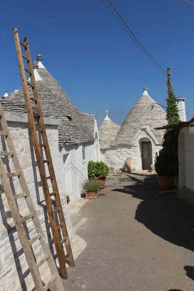 Alberobello, Puglia, İtalya 'dan Trulli, Orta-Güney Puglia' nın geleneksel kuru taşlarında bulunan bir konik yapı türüdür. Trulli genellikle kırsal bölgelerde geçici barınaklar ya da çiftçiler için kalıcı evler olarak inşa edildi..