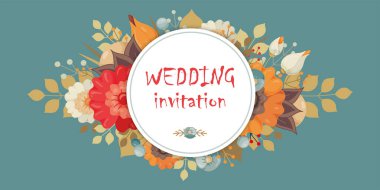 Eski tarz çiçekler, davetiyeler, kartlar, etiketler, indirim kartları, satışlar, kağıt ve kumaş üzerine baskı için çiçek çerçevesi olarak kullanılabilir.