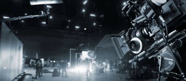 Film ve Tv reklam yapma perde arkasında. Film Ekibi.