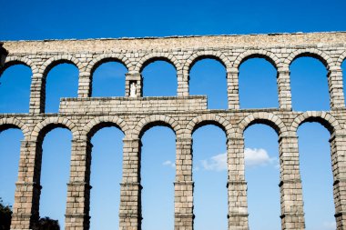 Aqueduct, Segovia, Castilla y Leon, İspanya