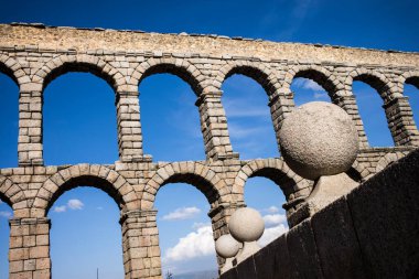 Aqueduct, Segovia, Castilla y Leon, İspanya