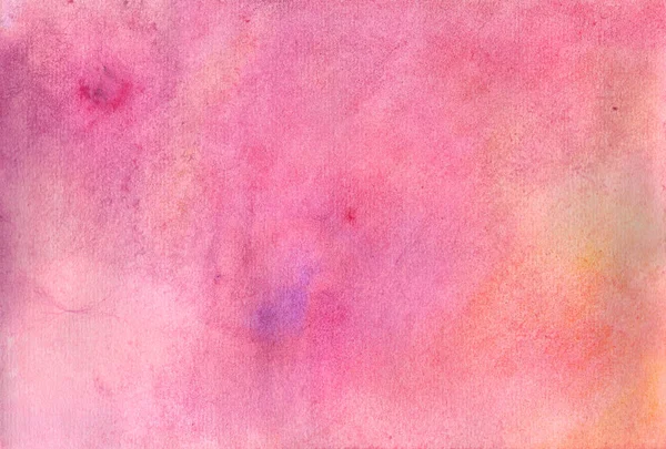 Sfondo Acquerello Colori Rosa Illustrazione Astratta Raster Carta Parati Pittura — Foto Stock