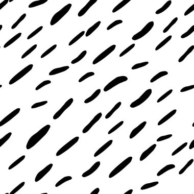 Beyaz üzerinde siyah şeritler olan soyut, pürüzsüz desenler. Hayvan izi. Tekstil, kumaş, ambalaj kağıdı, web arkaplanı için vektör illüstrasyonu.