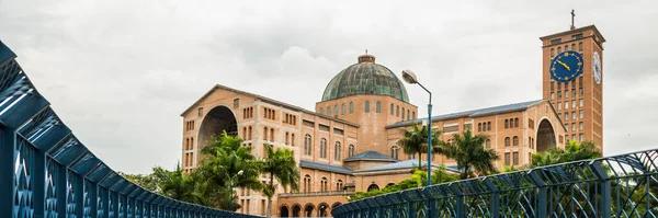 Santuário Aparecida Maior Igreja Católica Brasil Localizado Estado São Paulo — Fotografia de Stock