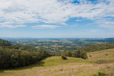 Güney Santa Catarina eyaleti Brezilya 'nın Praia Grande kentinin panoramik manzarası