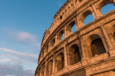 Roma 'da kolezyum, yüksek çözünürlüklü Roma amfeteatörü
