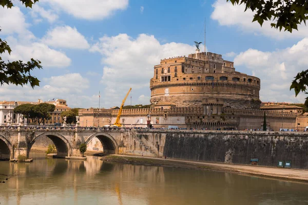 Roma Şehrinin Panoraması Talya — Stok fotoğraf