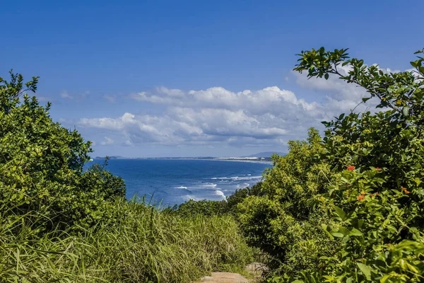 Village Beach Imbituba Południowy Stan Santa Catarina Brazylii — Zdjęcie stockowe