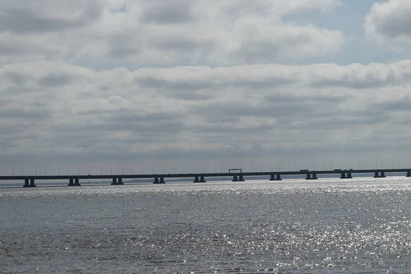 Tagus Nehri 'ndeki Vasco de Gama Köprüsü