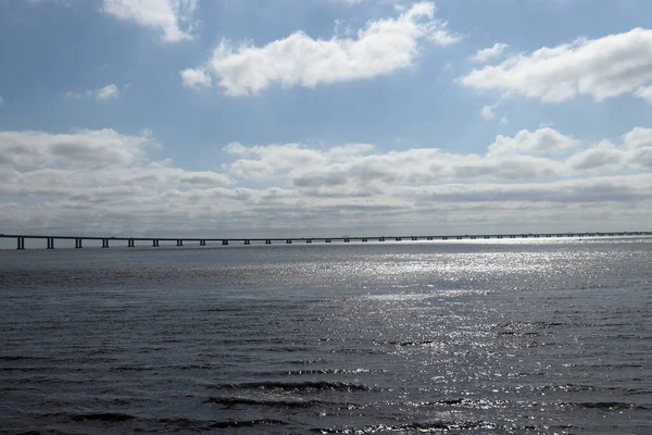 Tagus Nehri 'ndeki Vasco de Gama Köprüsü