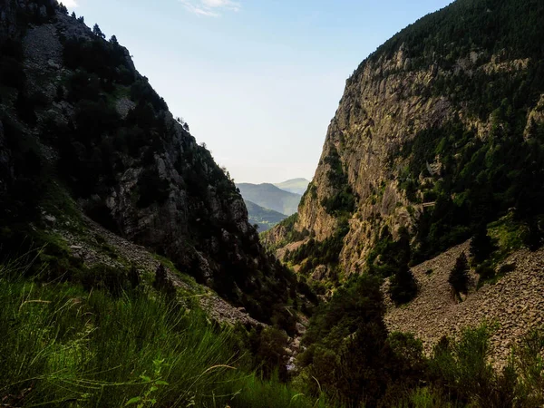 Val Nuria Mountain Landscape Morning — Stock Photo, Image