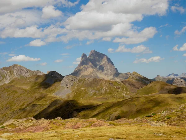 Montagne Anayet Avec Lac Côté — Photo