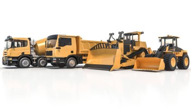 Farklı İnşaat Kamyonları Türleri