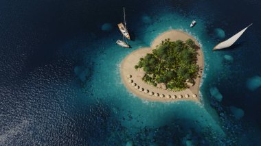 Heart Shaped Island 'ın 3D canlandırması