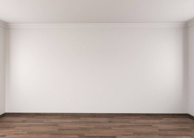 Arkaplanda 3B tasarım Boş Oda