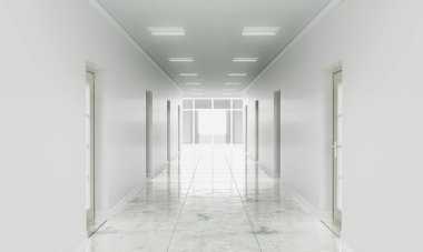 boş boşluklu koridor