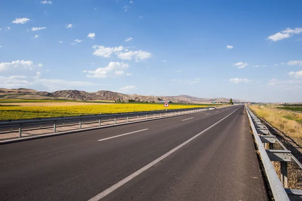 Camino Turquía Guiado Por Buenas Luces — Foto de Stock