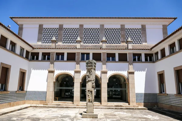 Courtyard of the University of the Holy Spirit in Evora, Portugal. The city of vora was the seat of a Jesuit university, the University of the Holy Spirit of vora, founded in 1559.