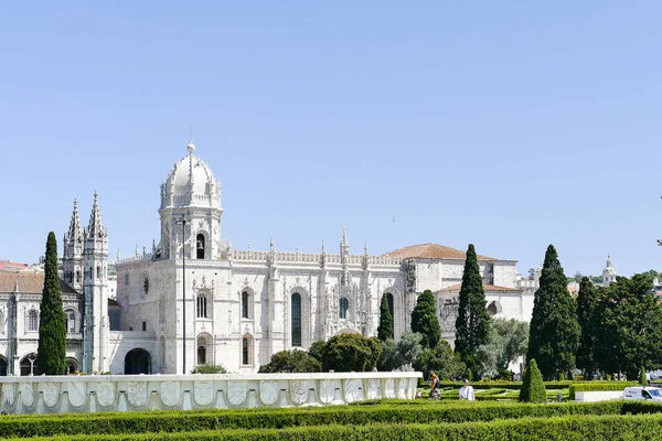 Portugalia Lizbona Padro Dos Descobrimentos Pomnik Pamięci Portugalskich Żeglarzy Księcia — Zdjęcie stockowe