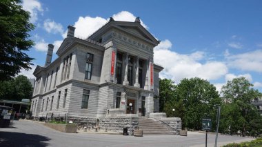 Montreal, QC / Canada - 6 / 24 / 2020: McGill Üniversitesi kampüsündeki Redpath Müzesi