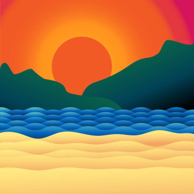 manzara yaz güneşi arka plan güzel