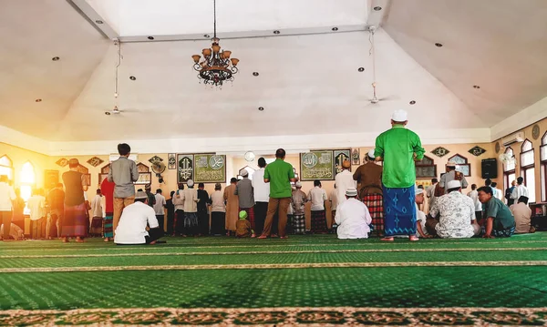 Masjid Munawaroh Ciganjur Jakarta August 2019 Some Muslim Worshipers Who — Stock Photo, Image